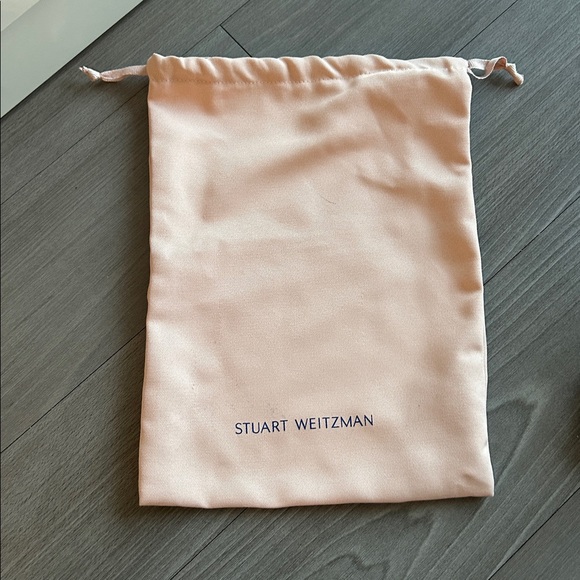 Stuart Weitzman - Womens Silver Mondrian Slingback Glam Sandal Shoe - Picture 6 of 12